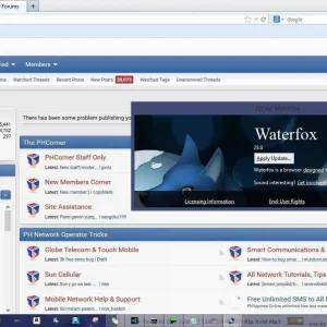 PHCorner is back on my browser!