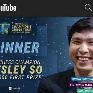 Congrats GM Wesley So
