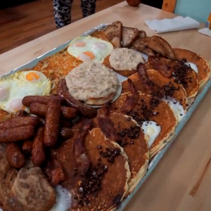 "Is That Even Possible?" | Wisconsin's Biggest Breakfast Challenge