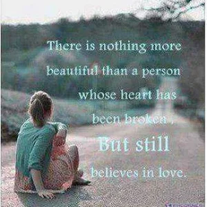 Believe in love