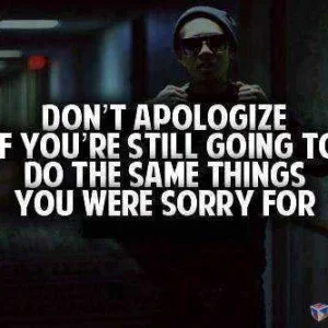 Apologize