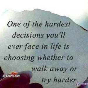 One of the hardest...