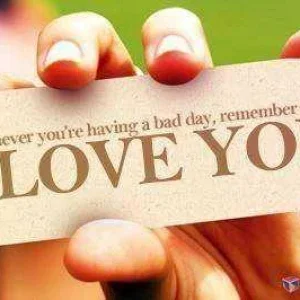 Love you...