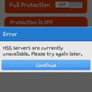 error