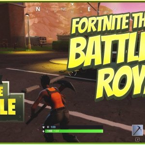 FORTNITE THE NEW BATTLE ROYALE? - Fortnite Gameplay #1 | 100 Players PVP | How to build a fort! - YouTube