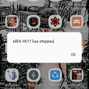 NBA 2k17 has stopped