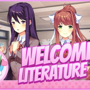 WELCOME TO THE LITERATURE CLUB! - Doki Doki Literature Club Part 1 - YouTube
