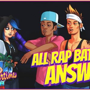 ALL RAP BATTLE ANSWERS! - ********** Saga Walkthrough - YouTube