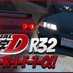 Nissan Skyline GT-R (BNR32) - Grand Theft Auto V | Initial D DORIFTO! - YouTube