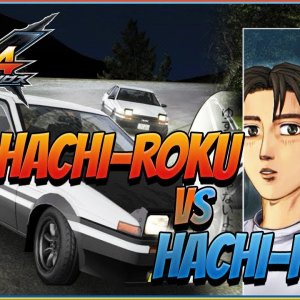 HACHI-ROKU VS HACHI-ROKU? - Initial D Arcade Stage 7 AAX | PC Keyboard Gameplay | TeknoParrot 1.34 - YouTube
