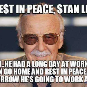 Rest In Peace Father Of Marvel Super Heroes