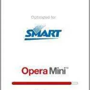 Opera mini startup screen