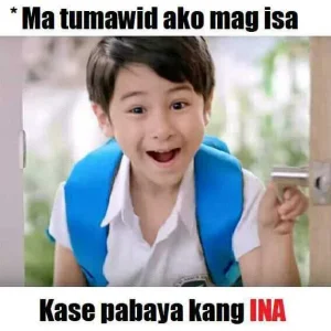 Tumawid akong mag-isa