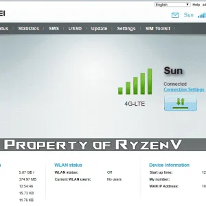 Huawei Custom WEBGUI