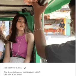 bakit ganyan ka makatingin sakin?