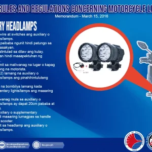 LTO Motorcycle Lights