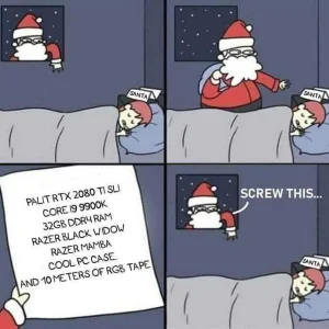 Back out si santa :D