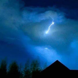 Polaris on a stormy night