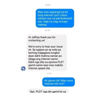 Patawa si Globe