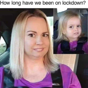 side-eyeing chloe after lockdown
