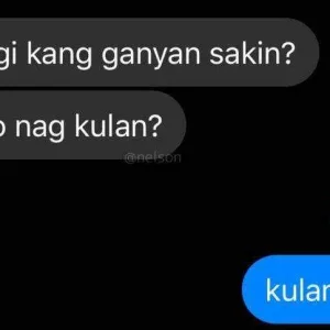 San ba ko nag kulan??