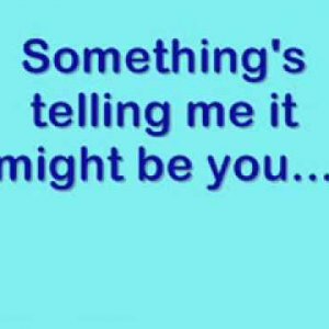 It Might Be You with lyrics - YouTube